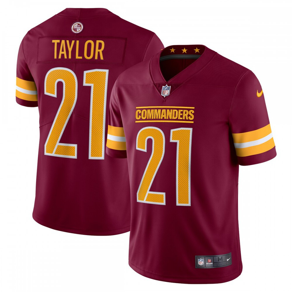 Sean Taylor Washington Commanders Nike 2022 Home Retired Player Limited Jersey - Burgundy-GridironStore